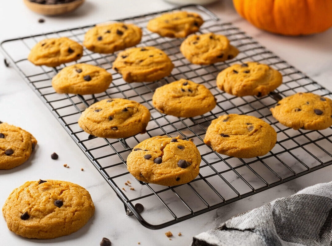 pumpkin chocolate chip cookies