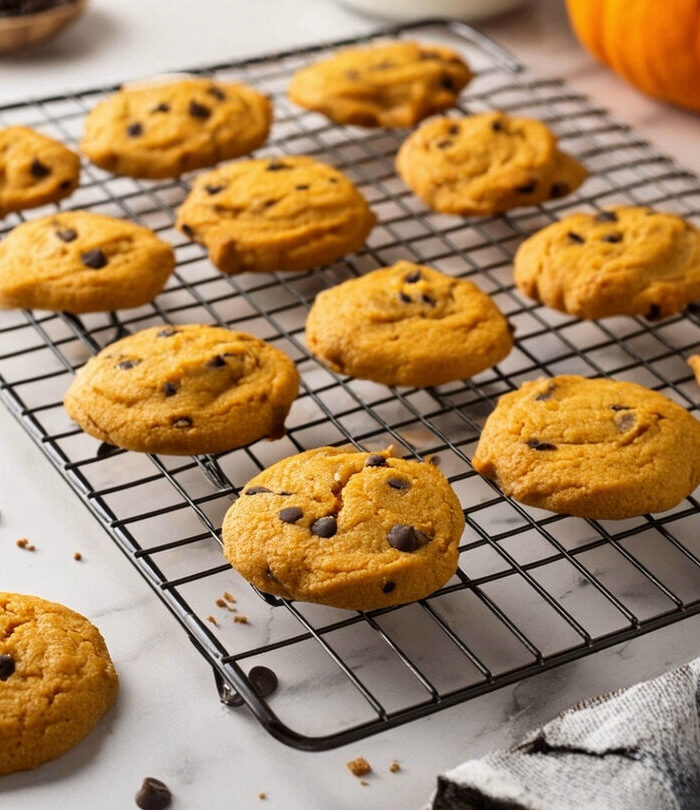 pumpkin chocolate chip cookies