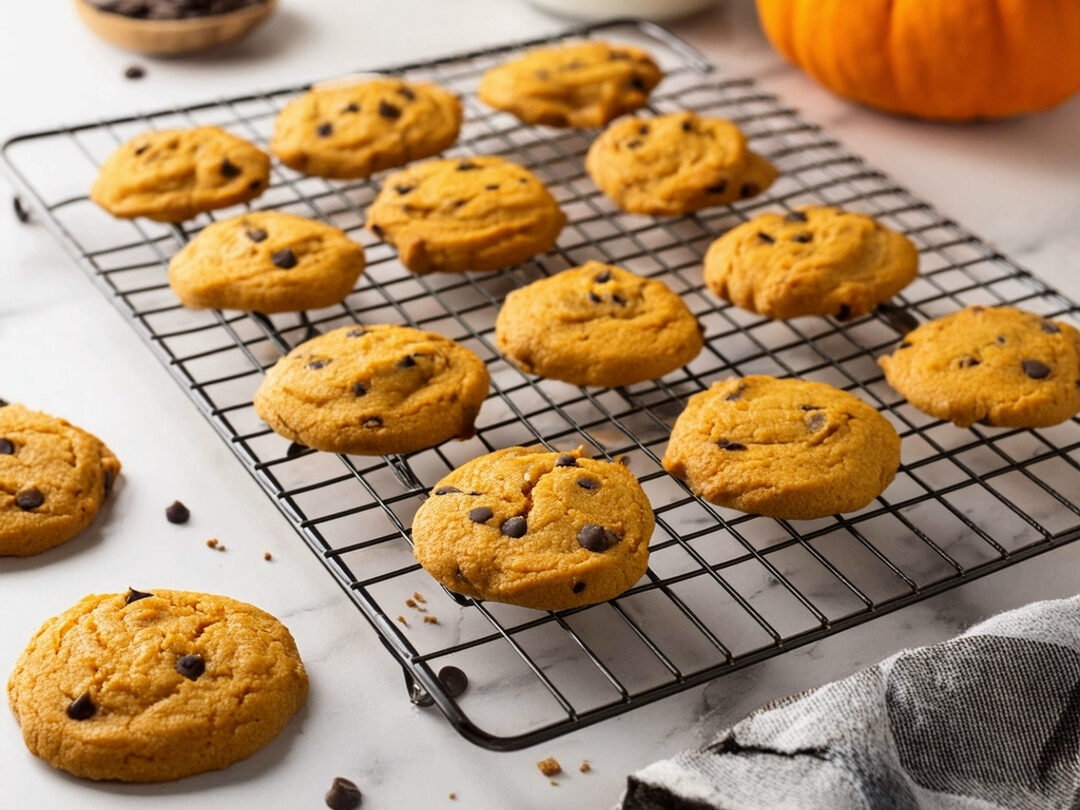 pumpkin chocolate chip cookies