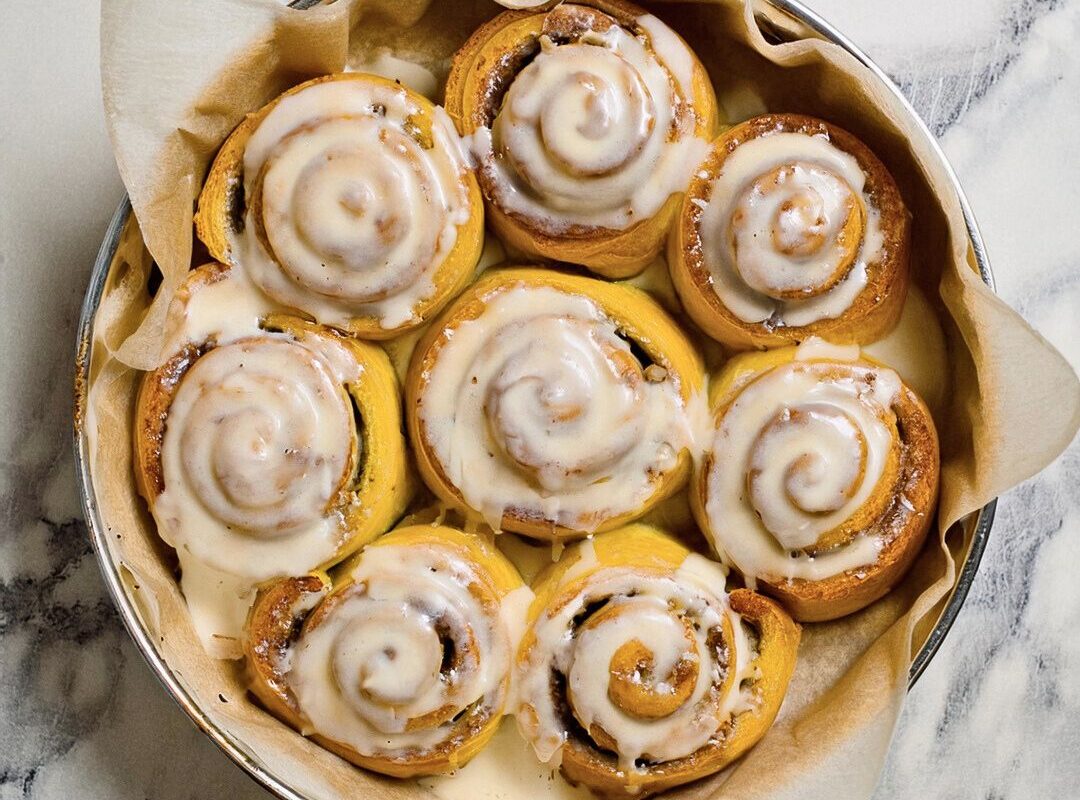 pumpkin cinnamon rolls