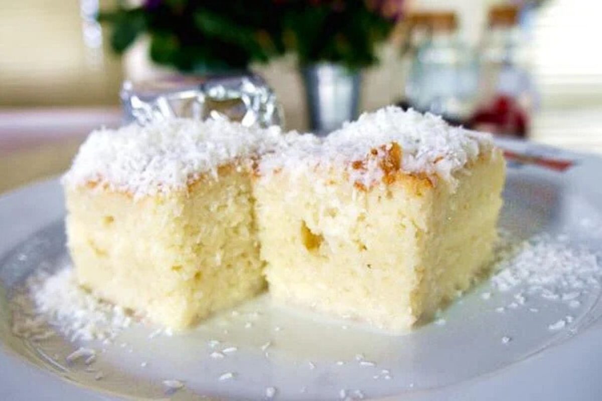 Moist coconut cake recipe