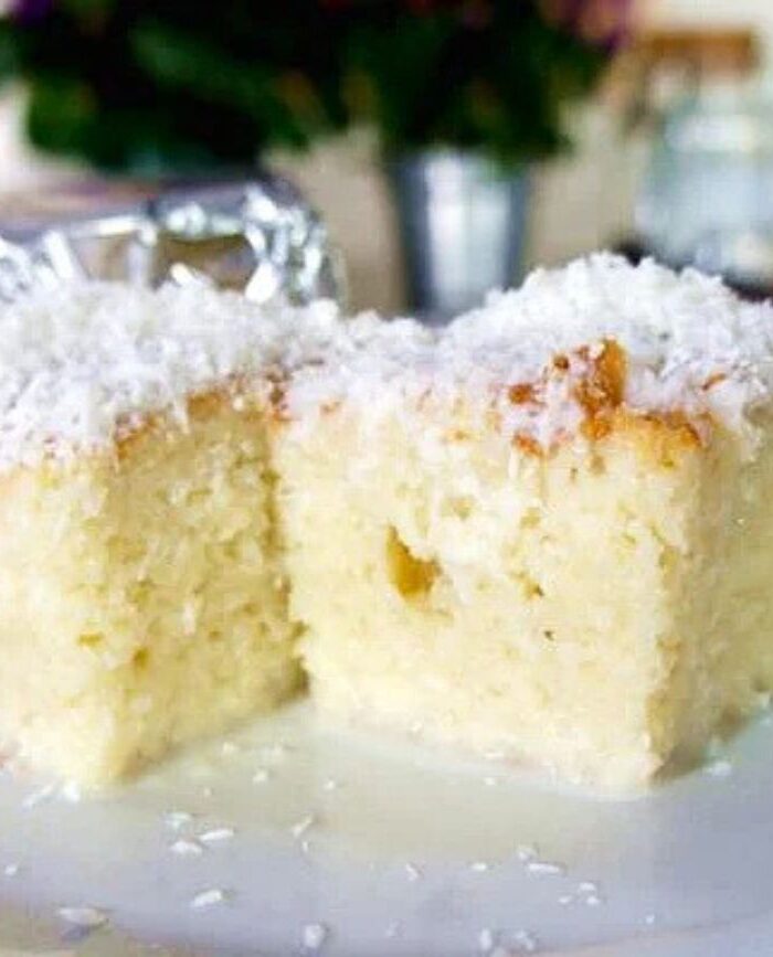 Moist coconut cake recipe